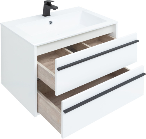 Тумба под раковину Aquanet Lino 00253902 69х49,5х53 подвесная