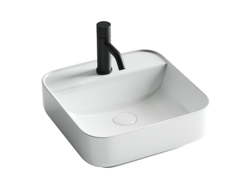 Раковина Ceramica Nova ELEMENT 39 см CN5014 накладная цвет белый