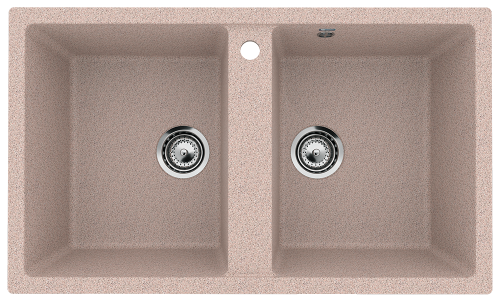 Кухонная мойка Ulgran Classic U-708-302 86х51 цвет песочный
