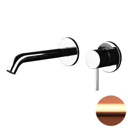 Смеситель для раковины Remer X Style X15PRP встраиваемый в стену медь