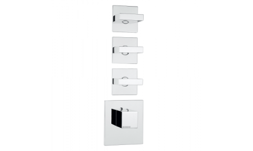 Смеситель Bossini Rectangular Z033205.030 встраиваемый хром