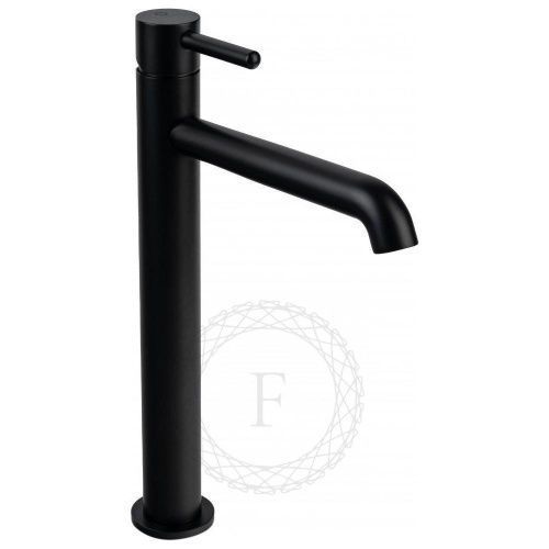 Смеситель для раковины Filarete Roun FL6020BL на столешницу черный