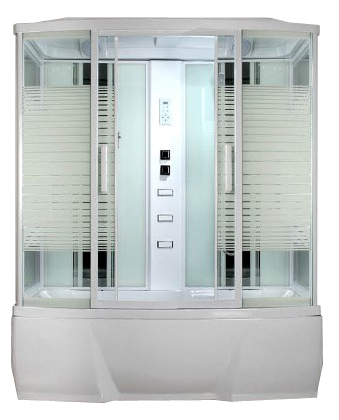 Душевая кабина Loranto Selak CS00054500 85х170 прямоугольная с крышей