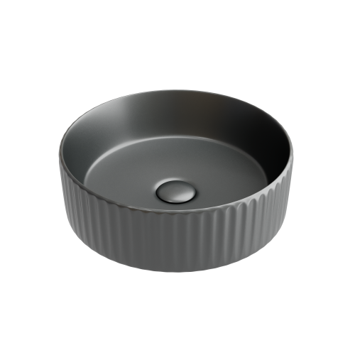 Раковина Ceramica Nova ELEMENT 36 см CN6057MDH накладная цвет темный антрацит матовый