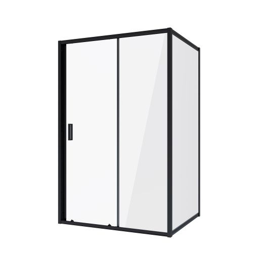 Душевой уголок Niagara Nova NG-82-13AB-A90B 130х90 стекло прозрачное профиль черный без поддона