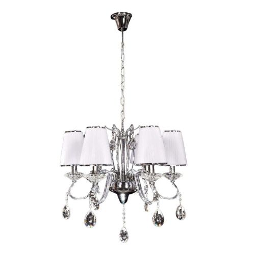Люстра подвесная Lumina Deco Finezzia (Финеззиа) LDP 9267-6 CHR