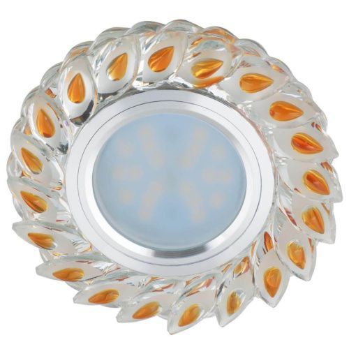 Светильник встраиваемый Fametto Luciole 128 (Луциоле 128) DLS-L128 GU5.3 Chrome/Gold