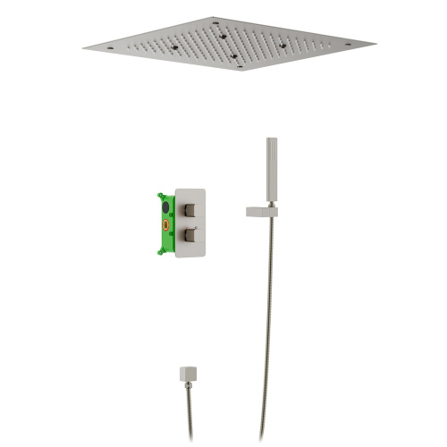 Душевая стойка Timo Tetra-thermo SX-0169/00 настенная цвет никель Душевая стойка Timo Tetra-thermo SX-0169/00 настенная цвет никель