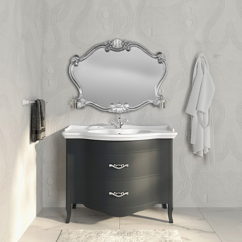 Тумба с раковиной TW collection Armony NUOVO ARM2110-GF+GIU200110/ALZA bi*1 комплект 112х62х89,8