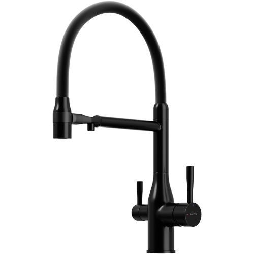 Смеситель для кухни Sancos Garda SC4009MB на мойку черный