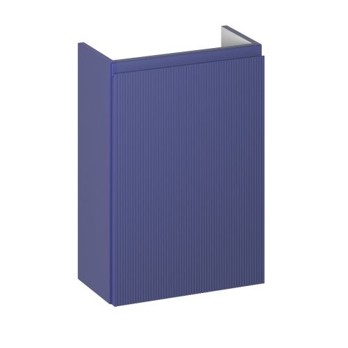 Тумба под раковину Wellsee WC Area 221804000 39х21х56 подвесная цвет синий матовый