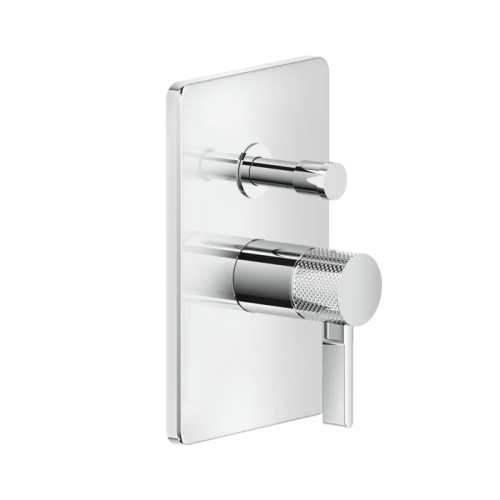 Смеситель для душа Gessi Inciso 58079#031 встраиваемый в стену хром (внешняя часть)