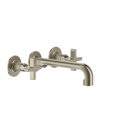 Смеситель для раковины Gessi Inciso 58190#149 встраиваемый в стену никель (внешняя часть)