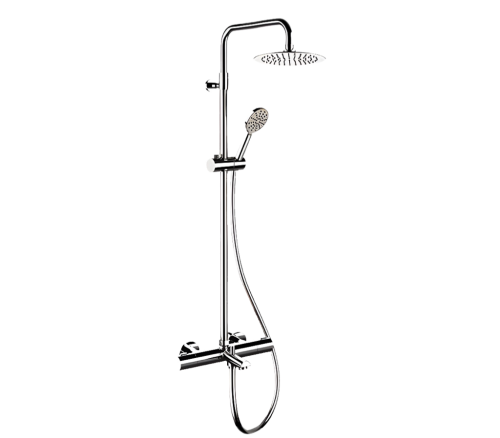 Душевая стойка Remer Elegance EQ34A8MPUFM25G настенная