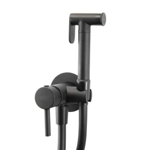 Гигиенический душ со смесителем Webert Sax Evolution SE870303560 черный