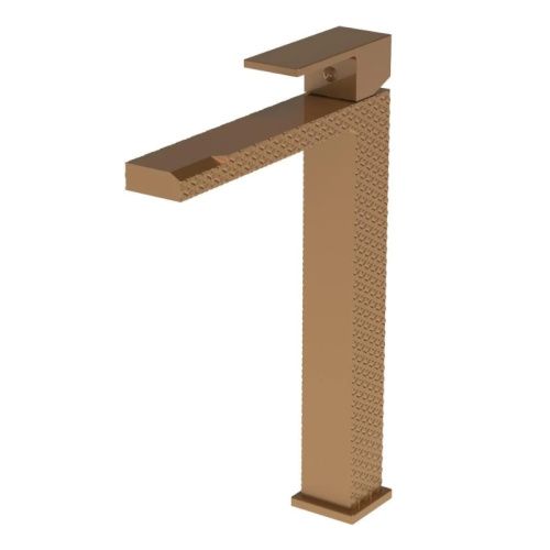 Смеситель для раковины Knotlor STABLE KN-24/RBP на столешницу бронза