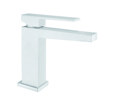 Смеситель Fiore 100BB8516 на раковину белый