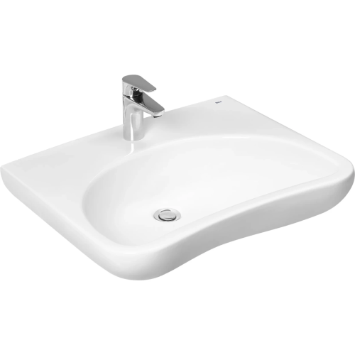 Раковина из сантехнического фарфора Roca Access ZRU9307659 64х55 подвесная цвет белый