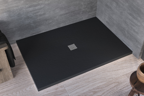 Душевой поддон Kolpa-San STILETTO 927080 130х90 литьевой мрамор антрацит