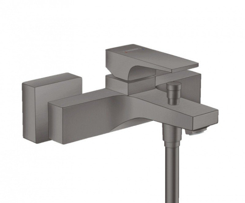 Смеситель Hansgrohe 32540340 настенный хром черный шлифованный/брашированный