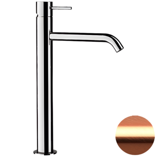 Смеситель Remer X Style X11LXLRP на раковину медь