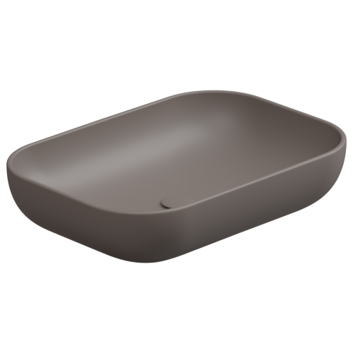 Раковина GSG Ceramic Design Easy 60см EALAVRE60029 накладная цвет коричневый
