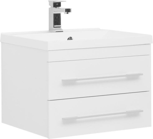 Тумба с раковиной Aquanet Нота 00287706 58х47,5х44 подвесная
