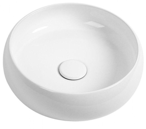 Раковина керамическая Allen Brau Liberty 4.32001.20 36х36 накладная цвет белый