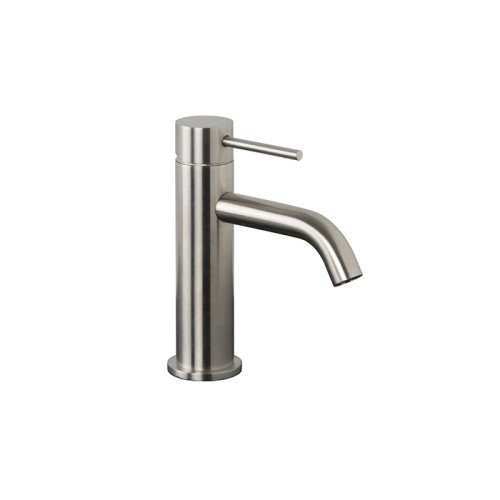 Смеситель Fima Carlo Frattini Spillo Steel F3071INOX на раковину нержавеющая сталь без термостата