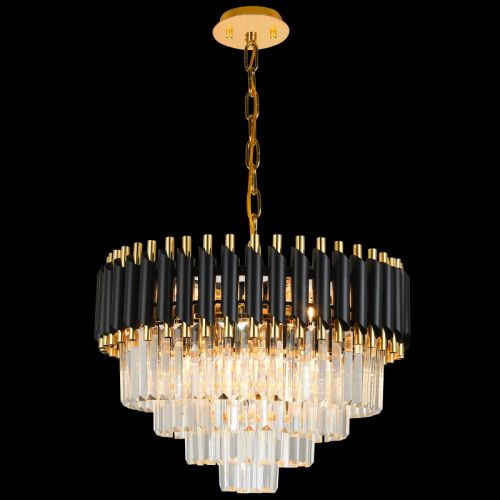 Люстра подвесная Natali Kovaltseva DARIAN (ДАРИАН) DARIAN 76017/10C GOLD BLACK