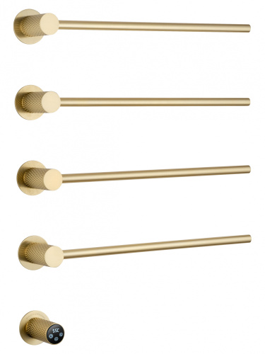 Полотенцесушитель электрический Wonzon & Woghand München WW-A354-BG 50х60 золото
