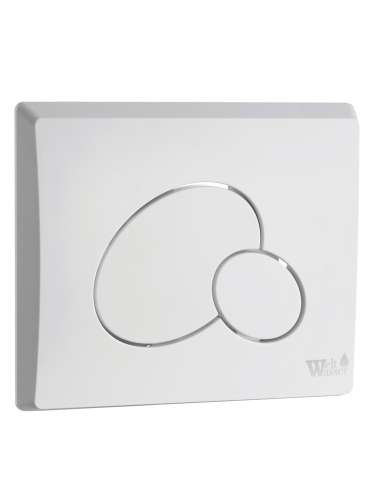 Кнопка смыва WeltWasser WW MARBERG 410 RD GL-WT (10000010232)