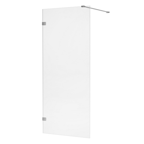 Душевая перегородка New Trendy EVENTA Chrome EXK-4619 90х200 стекло прозрачное профиль хром глянцевый