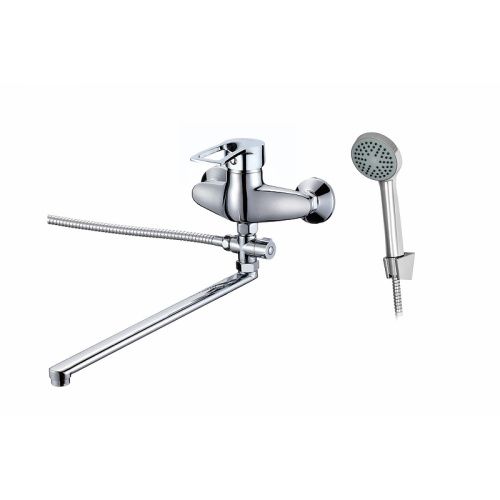 Смеситель для ванны D-Lin D140422-6 настенный хром