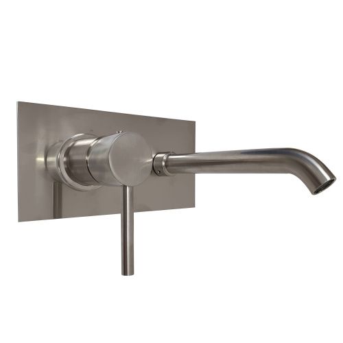 Смеситель для раковины Webert EL830606345 встраиваемый в стену никель