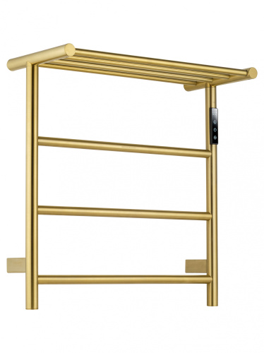 Полотенцесушитель электрический Wonzon & Woghand Bonn WW-AL402-BG 50х50 золото