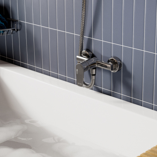 Смеситель для душа WasserKRAFT Dill 6100 6102 настенный хром