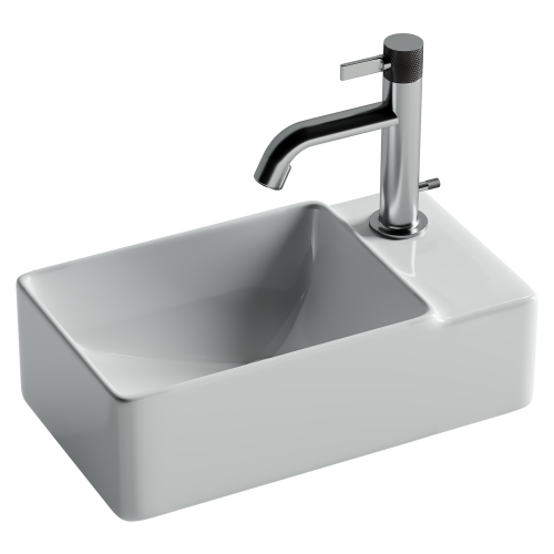 Раковина Ceramica Nova ELEMENT 40 см CN5045 подвесная цвет белый