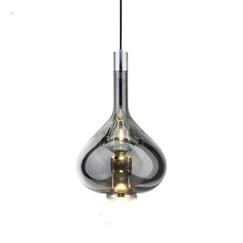 Светильник подвесной Delight Collection 9872P chrome/smoky