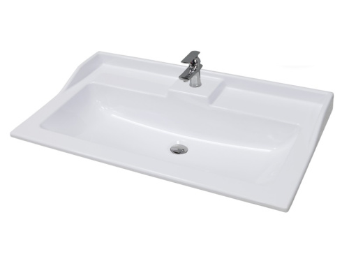 Раковина Aquaton Фабиа 65 см 1A708731FB010 накладная цвет белый