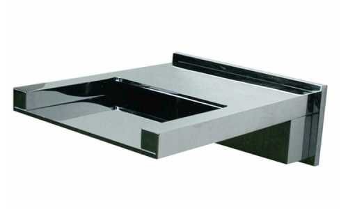 Излив Bossini Bocca Cascata E88500.030 настенный хром