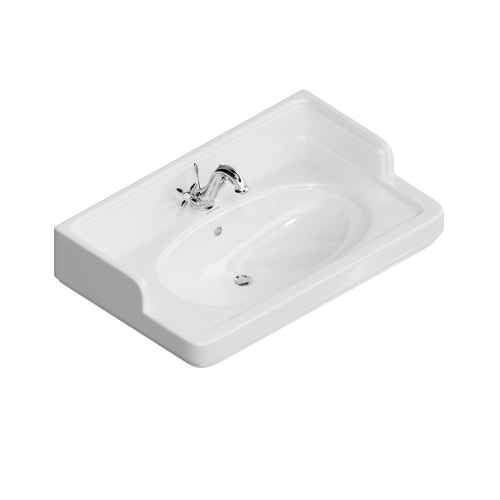 Раковина керамическая Kerama Marazzi POMPEI PO.wb.80 80х50 подвесная цвет белый