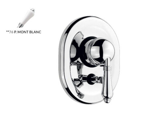 Смеситель Nicolazzi P. Mont Blanc 3460 BZ 76 настенный встраиваемый бронза