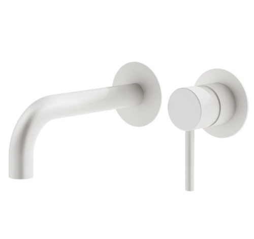 Смеситель Plumberia Selection Ixo KITXO1135BO210 встраиваемый белый матовый