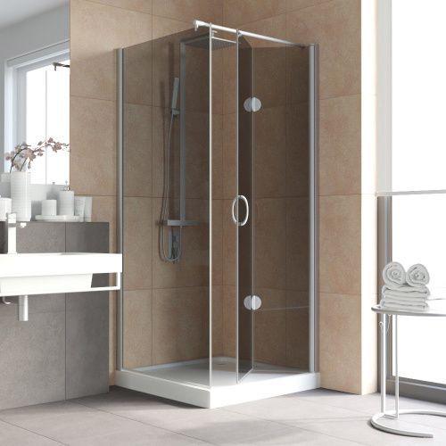 Душевой уголок Vegas-Glass GPS-Fis LUX GPS-Fis LUX 80*80 07 07 R 80х80 стекло тонированное профиль хром без поддона