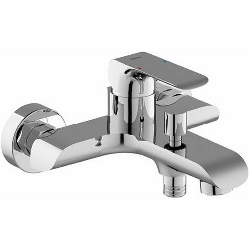 Смеситель Ravak FLAT X070119 настенный хром без термостата