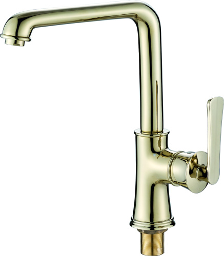 Смеситель для кухни Rush Flores FLG0835-2 на мойку золото