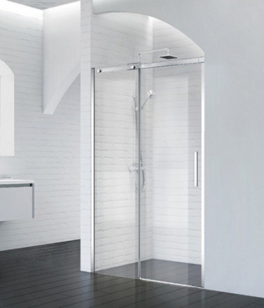 Душевая дверь BelBagno ACQUA ACQUA-BF-1-110-C-Cr 110х195 стекло прозрачное профиль хром глянцевый