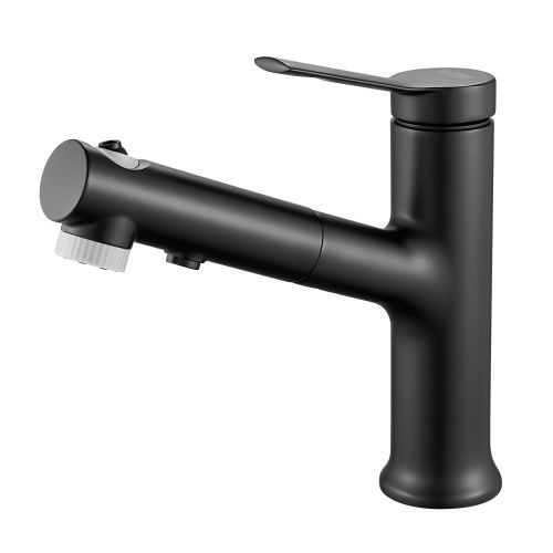 Смеситель Raffine F281H на раковину черный