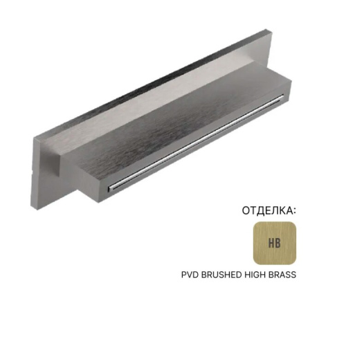 Излив Almar 316 Stalnless Steel E044273.HB316 настенный латунь брашированная/шлифованная